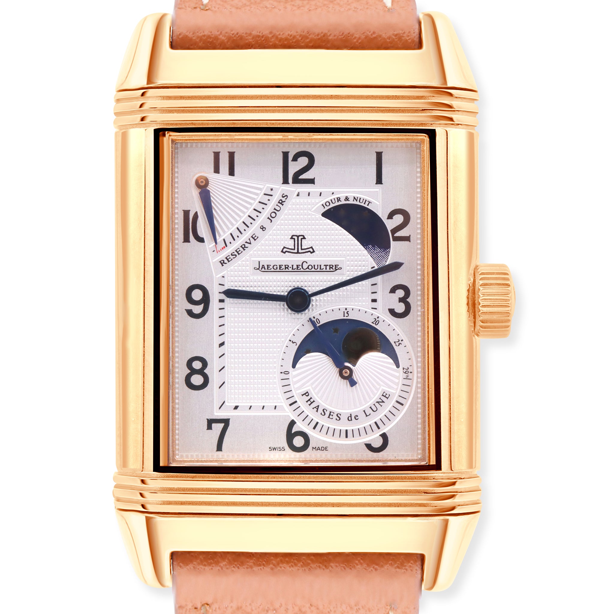 REVERSO GRANDE SUN MOON 18K ROSE GOLD