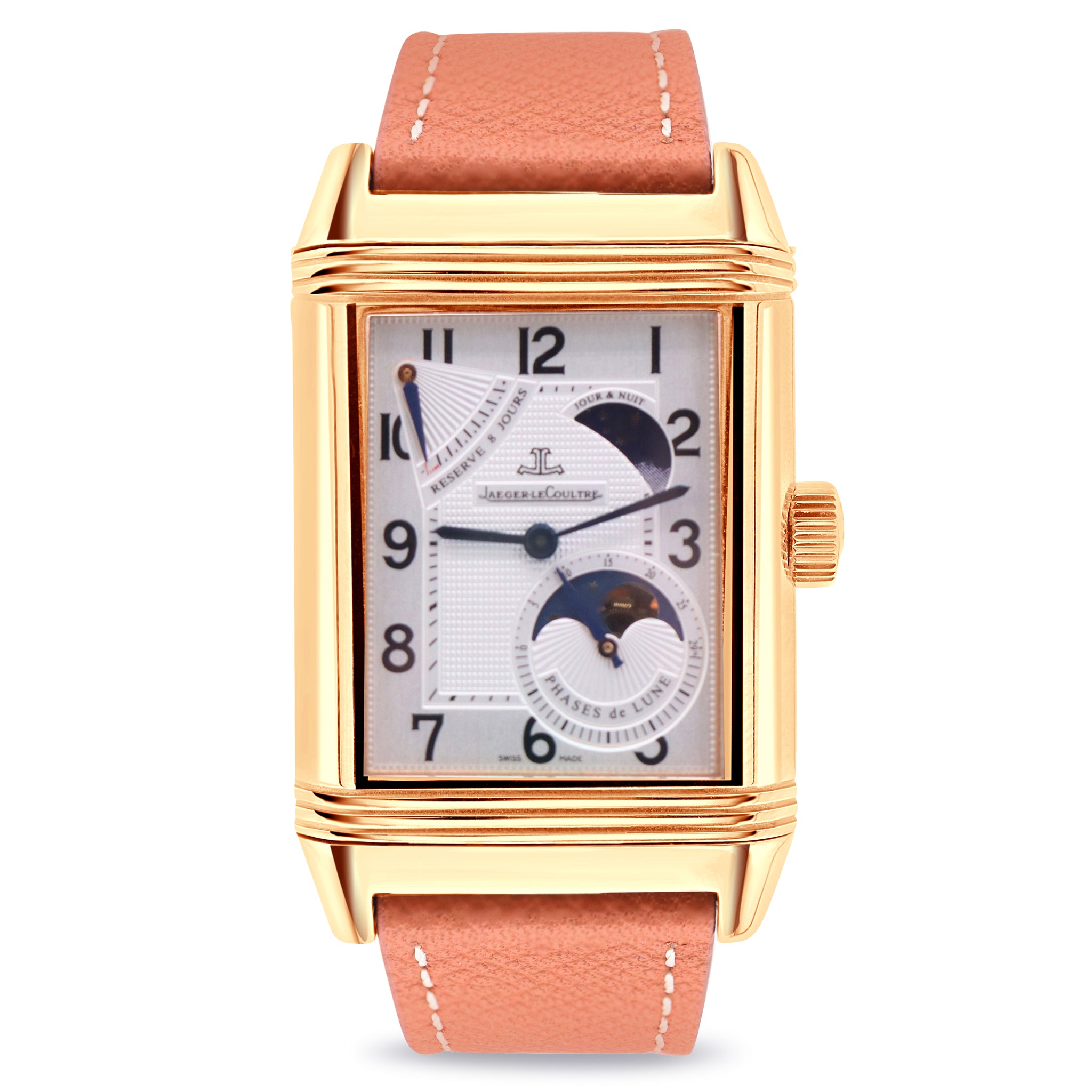 REVERSO GRANDE SUN MOON 18K ROSE GOLD