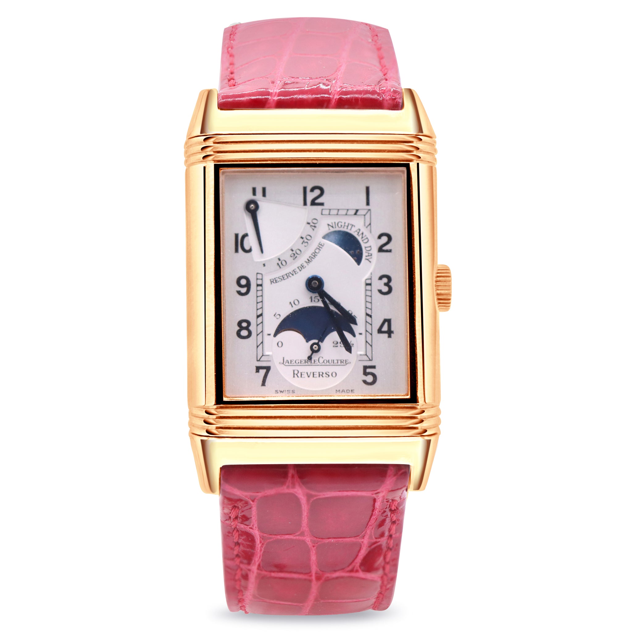 REVERSO NIGHT & DAY, 18K Rose Gold