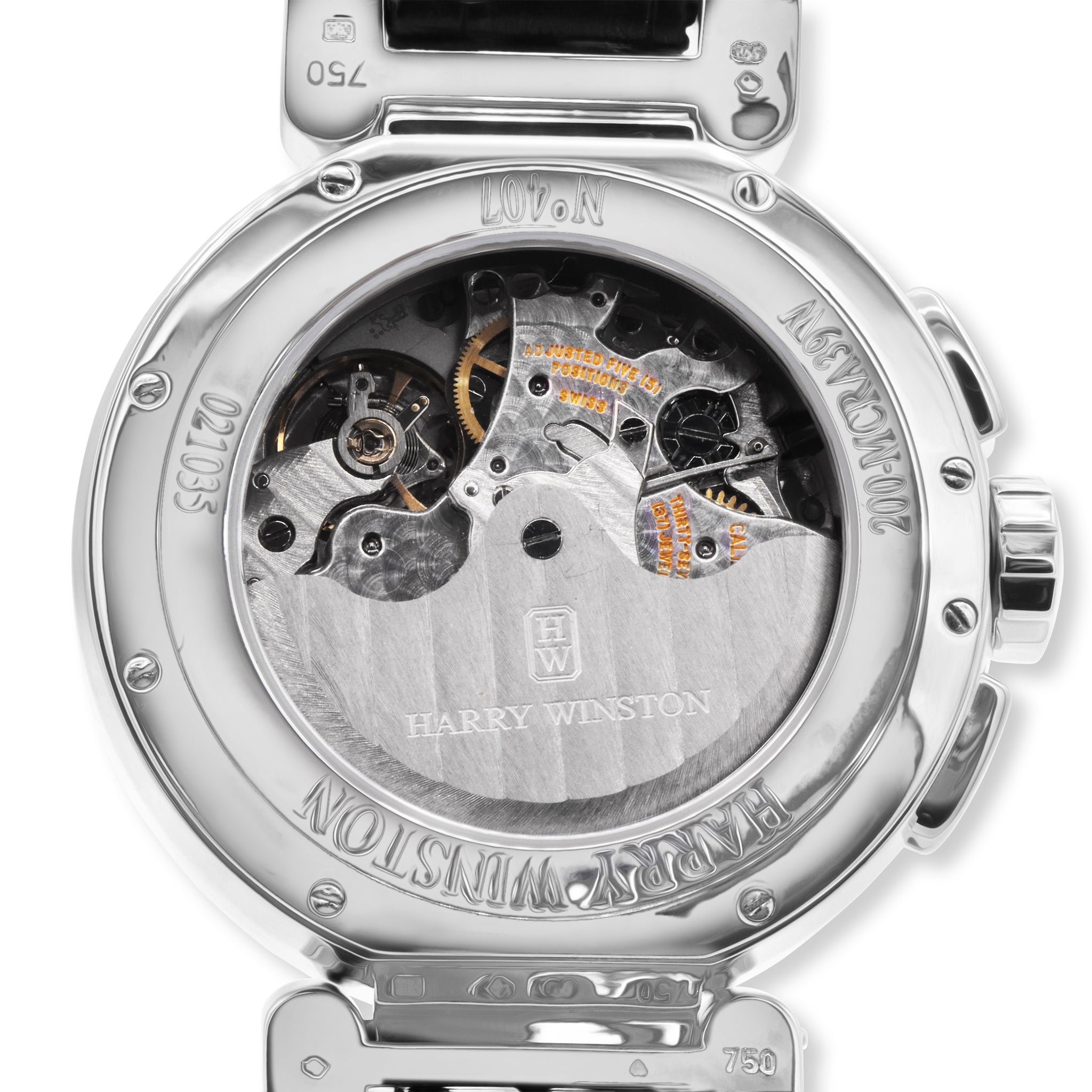 PREMIER EXCENTER CHRONOGRAPH WHITE GOLD, BLUE/GREY DIAL