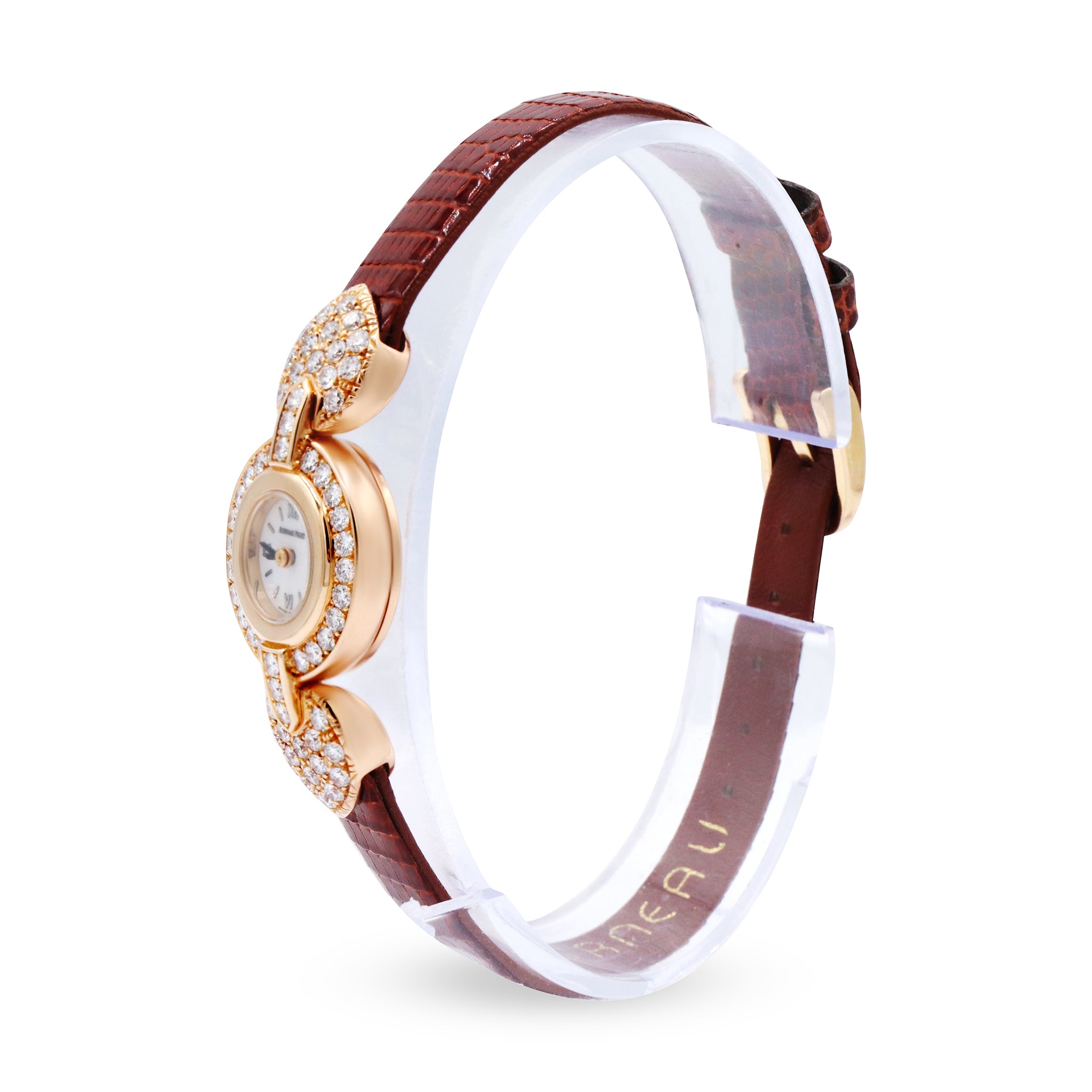 ROSE GOLD WHITE DIAL WITH DIAMOND