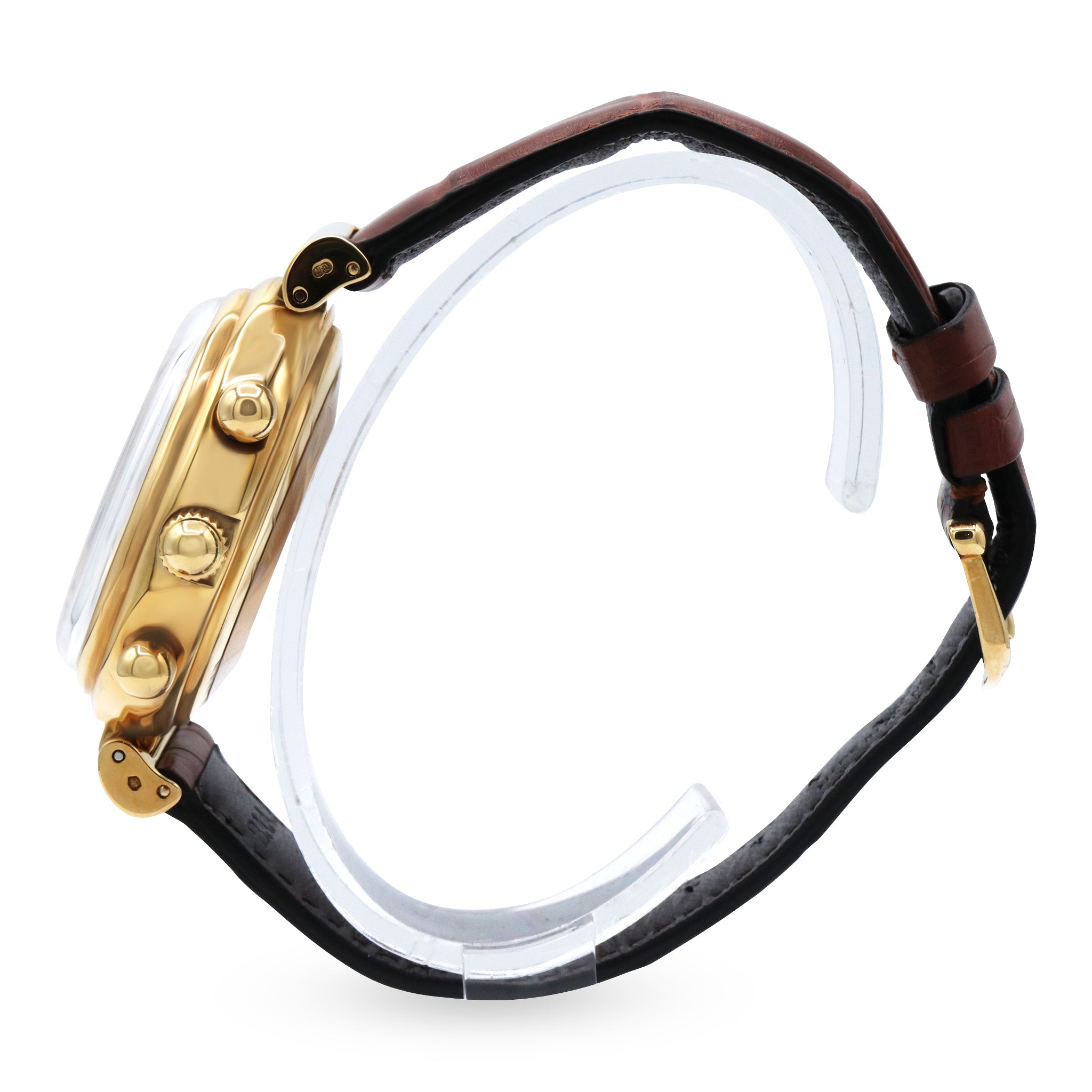 DA VINCI 18K YELLOW GOLD PERPETUAL CALENDAR WHITE DIAL