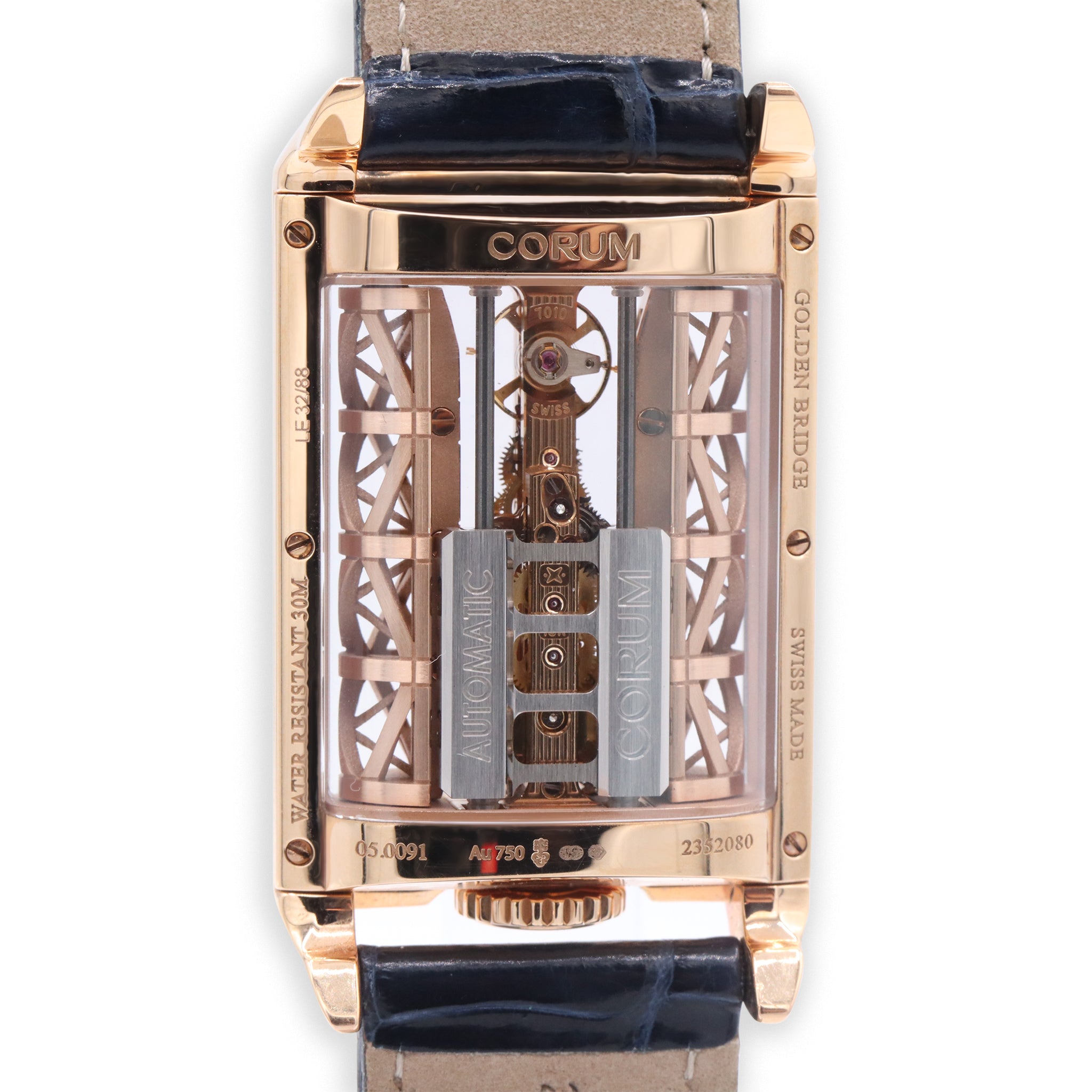 GOLDEN BRIDGE STREAM SKELETON LIMITED EDITION 18K ROSE GOLD