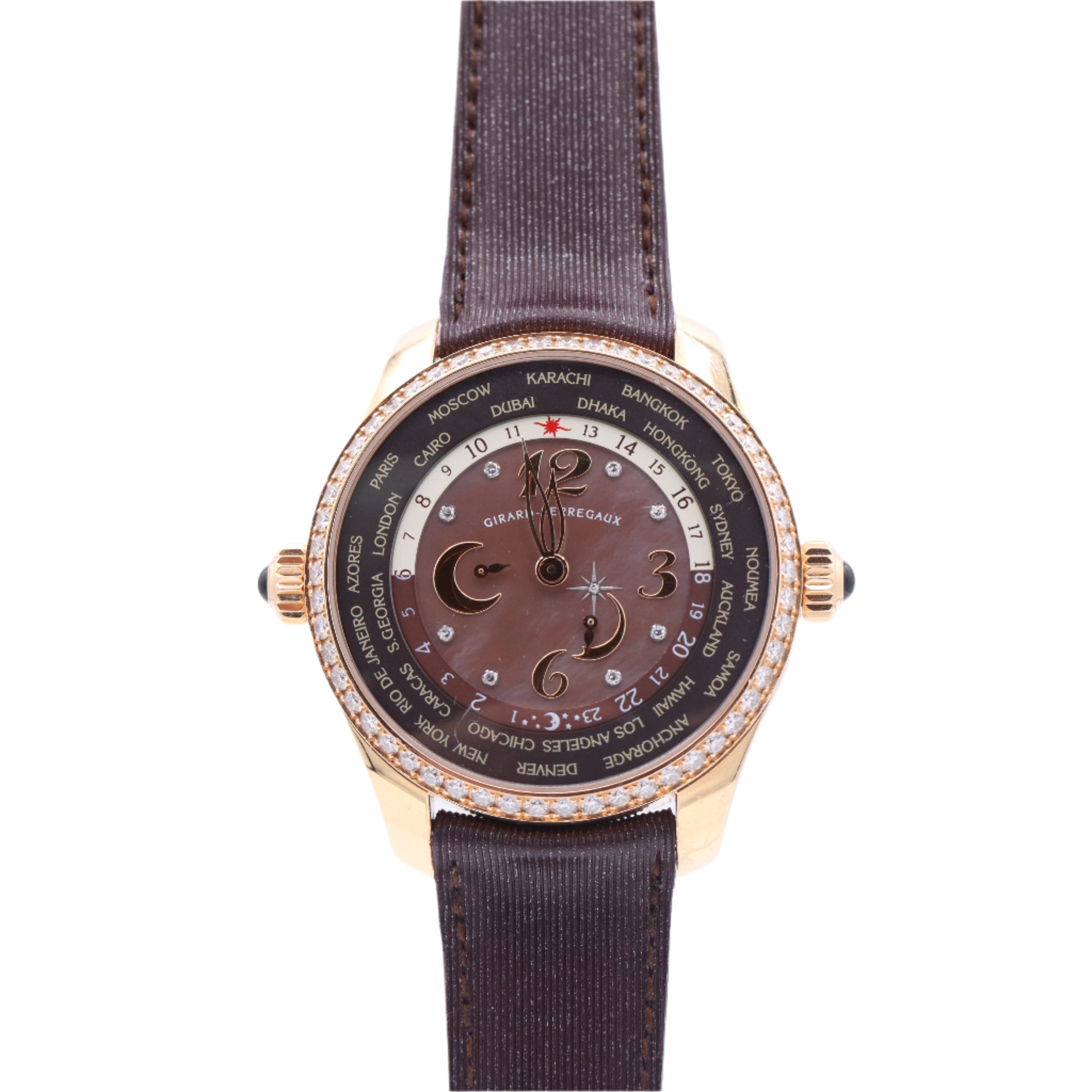 Girard Perregaux World Time Rose Gold