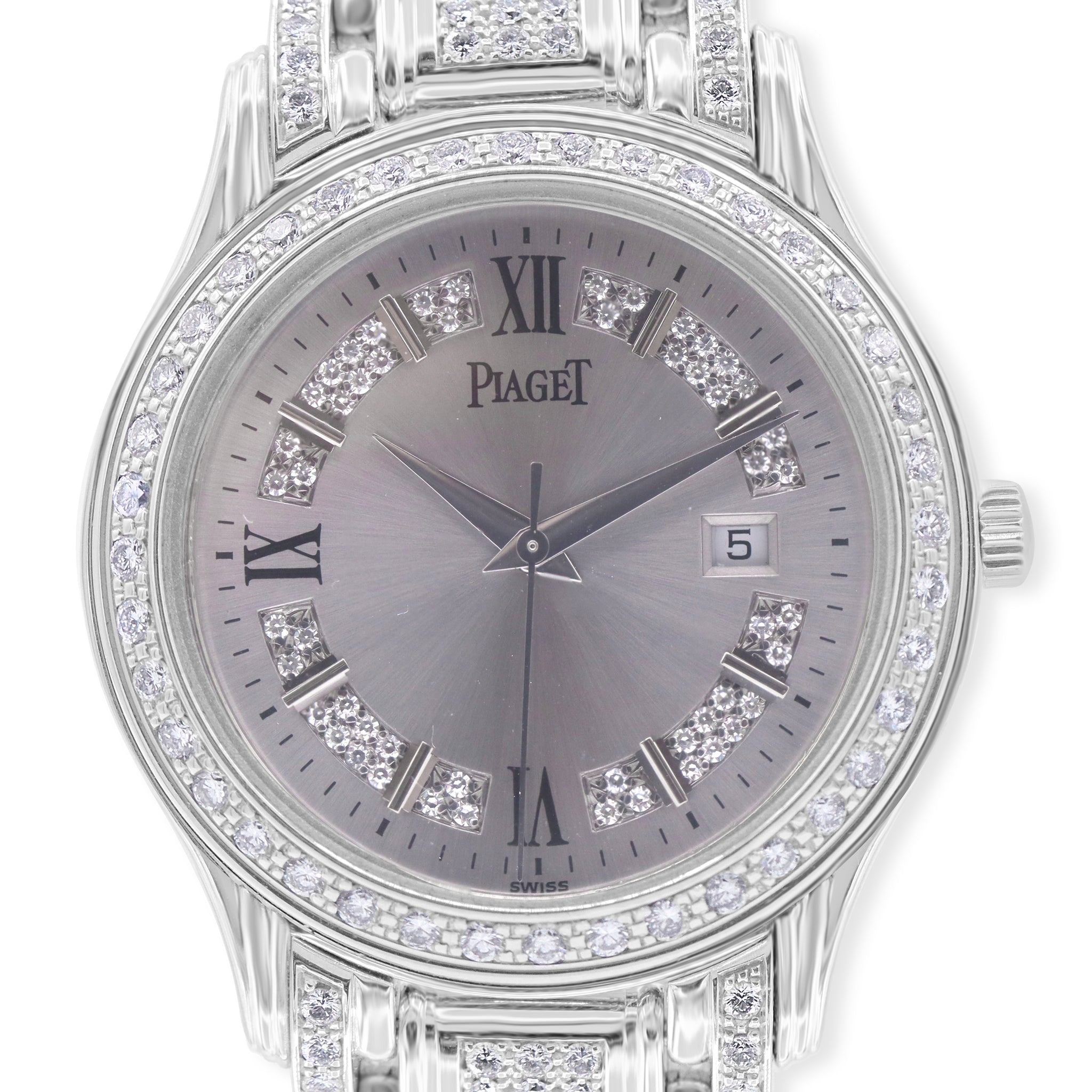 Duplicate- Piaget Diamond Band + Dial 24005 M 503D 626407