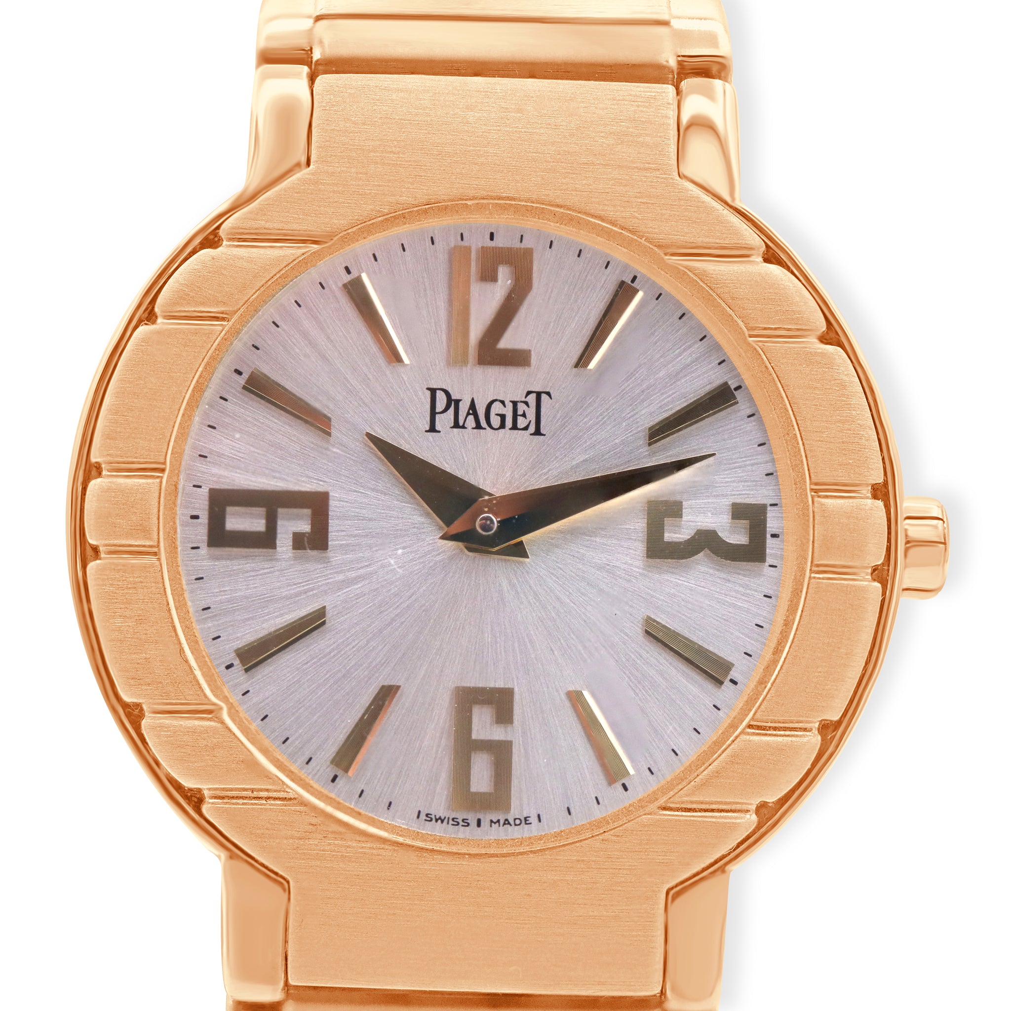 POLO LADIES 18K YELLOW GOLD, QUARTZ SILVER DIAL