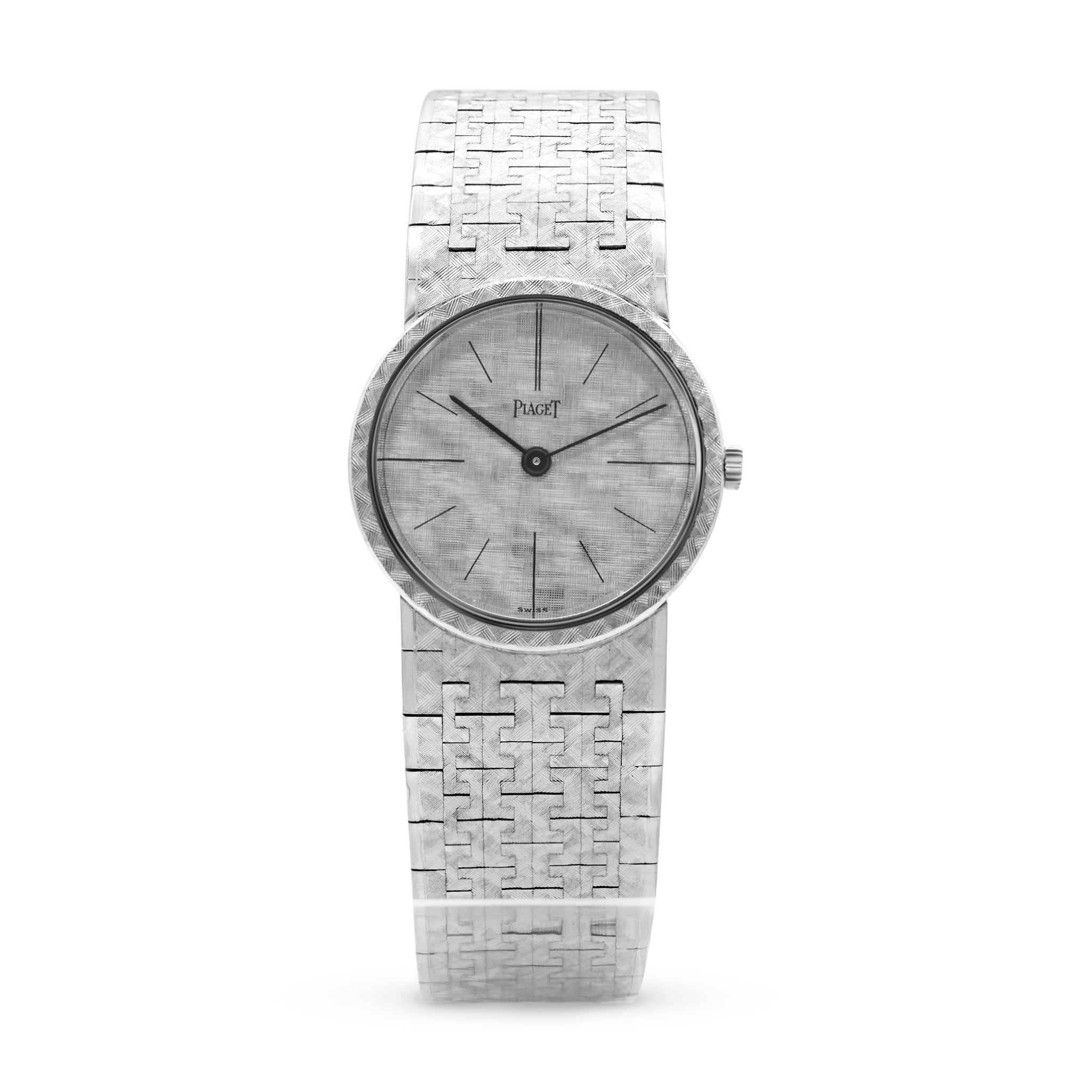 Sold-Piaget White Band + Dial 924 A3 81384
