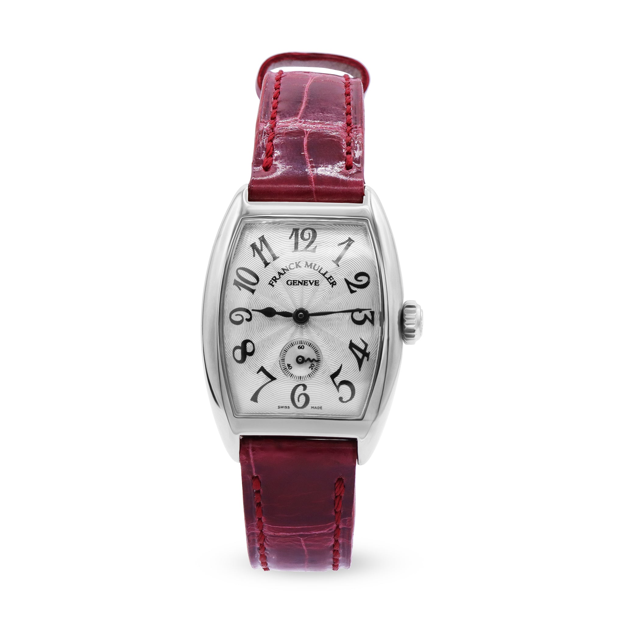 CINTREE CURVEX LADIES 18K WHITE GOLD, SILVER DIAL