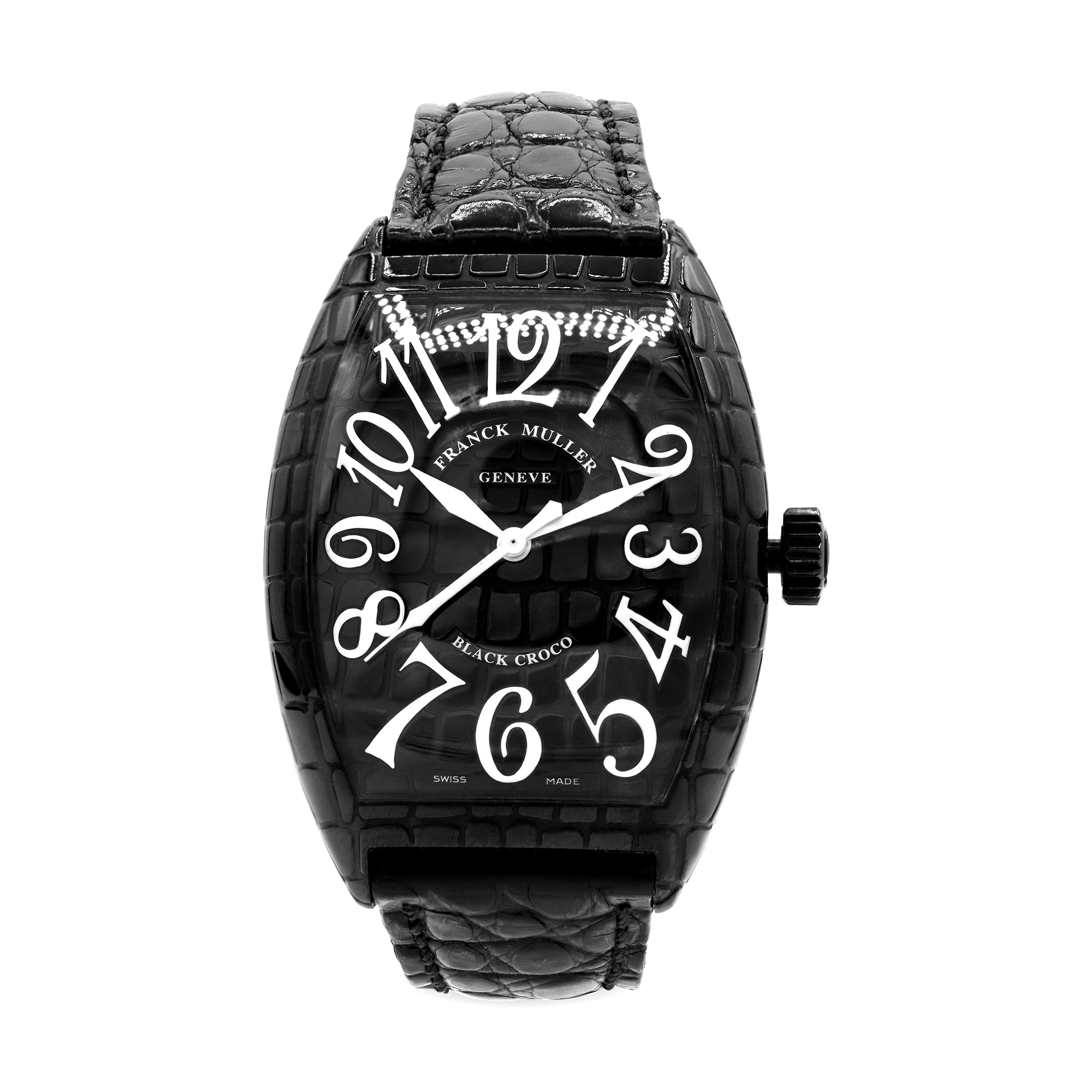 CASABLANCA, MASTER OF COMPLICATIONS BLACK CROCO