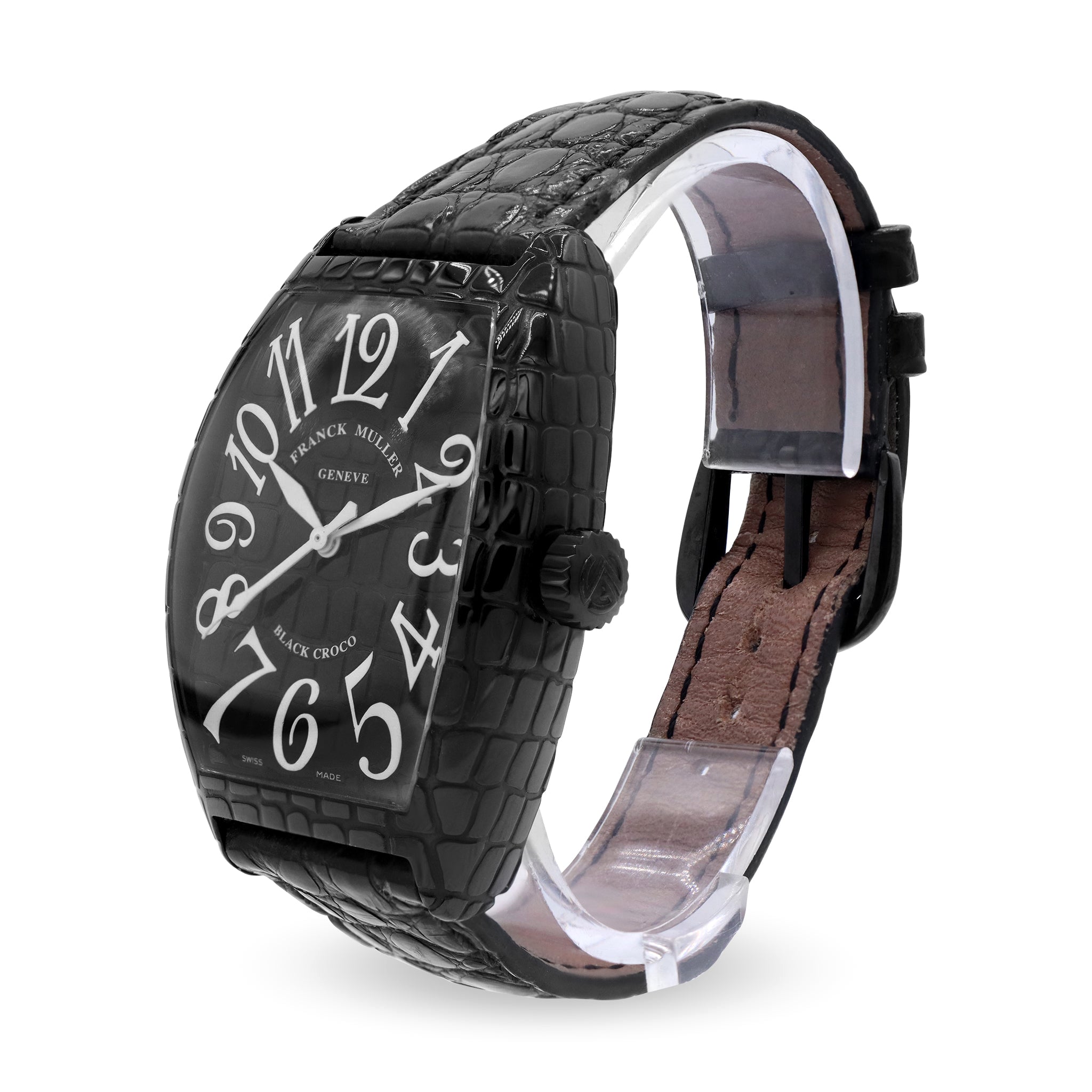 CASABLANCA, MASTER OF COMPLICATIONS BLACK CROCO
