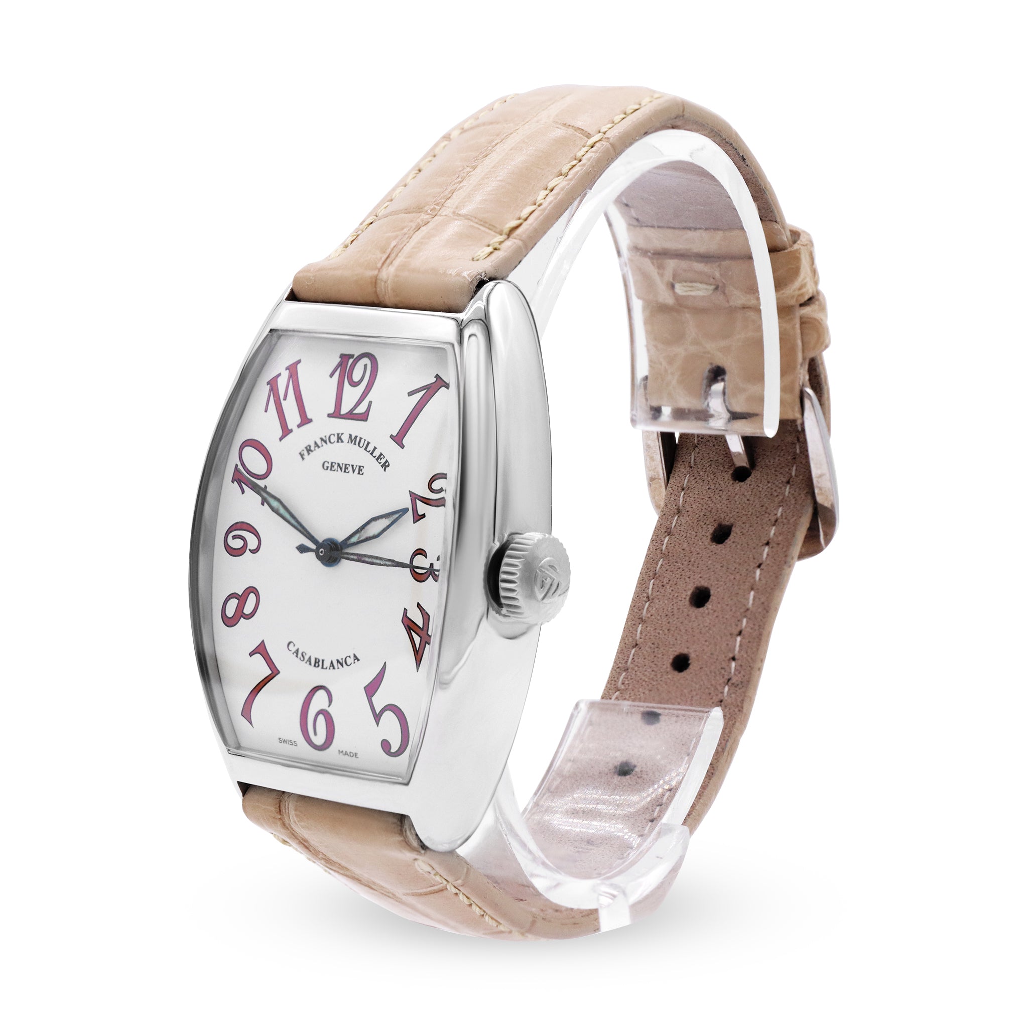 SOLD-FRANCK MULLER CASABLANCA CASA SAHARA STEEL