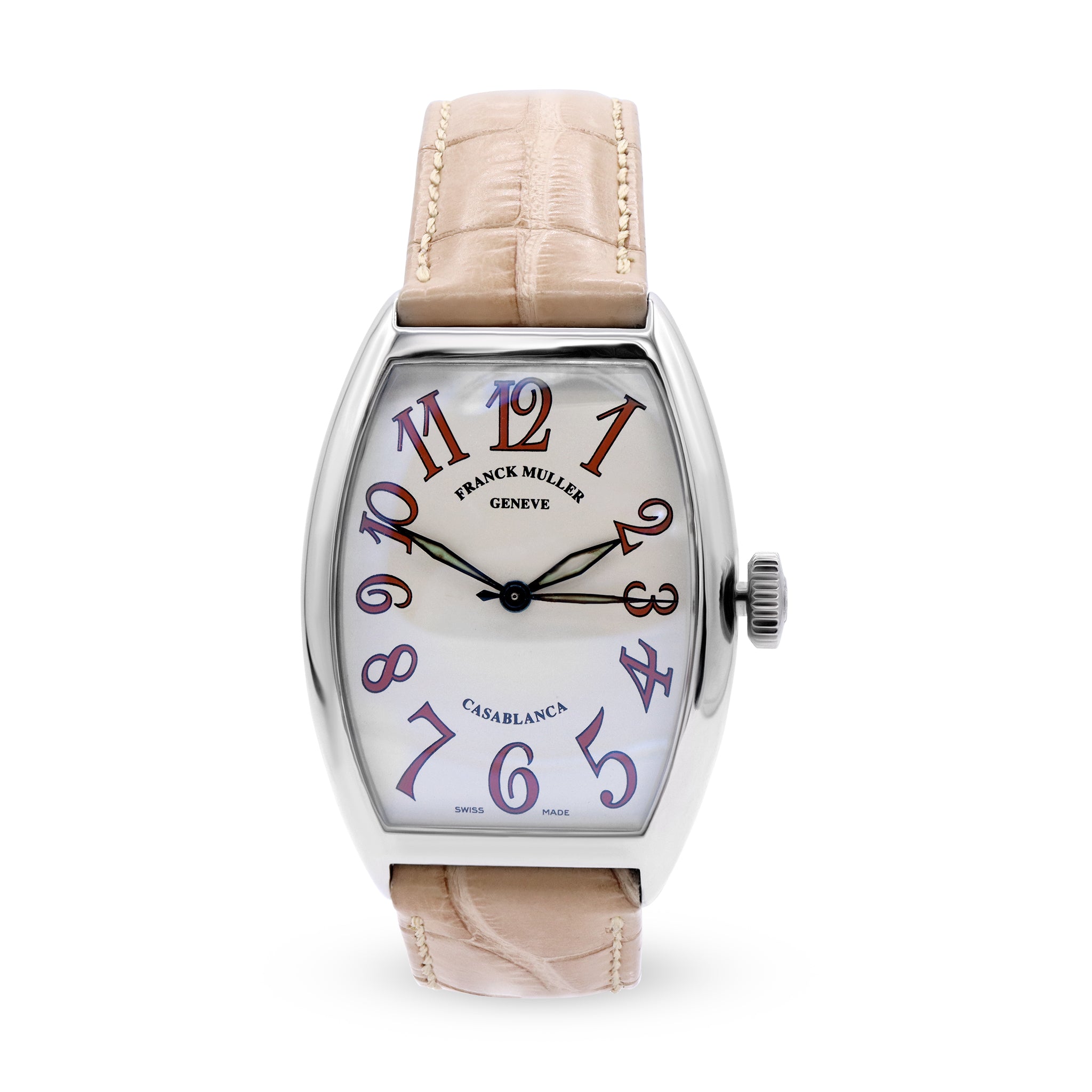 SOLD-FRANCK MULLER CASABLANCA CASA SAHARA STEEL