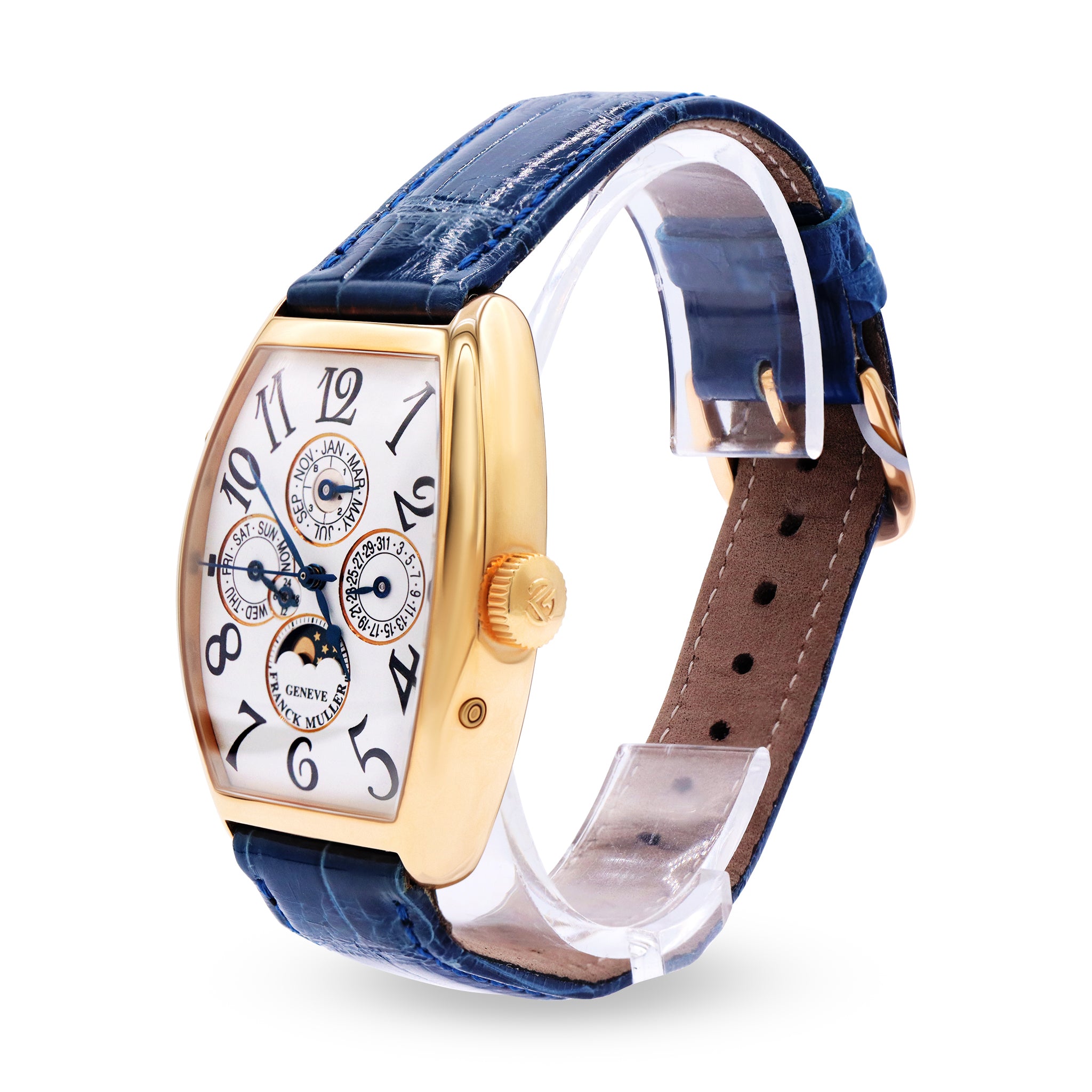 PERPETUAL CALENDAR 18K ROSE GOLD, WHITE DIAL