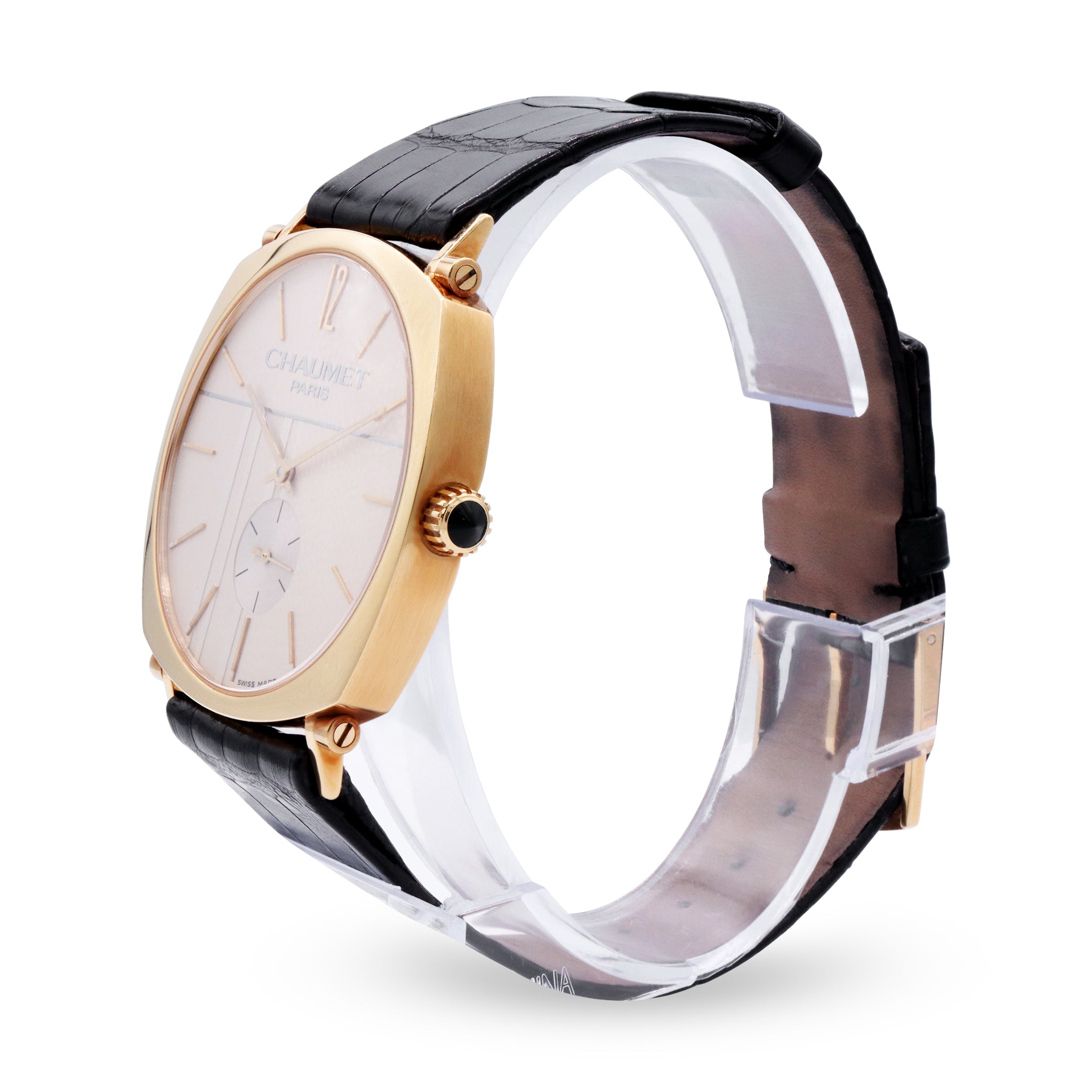 DANDY 18K YELLOW GOLD, CREAM WHITE DIAL