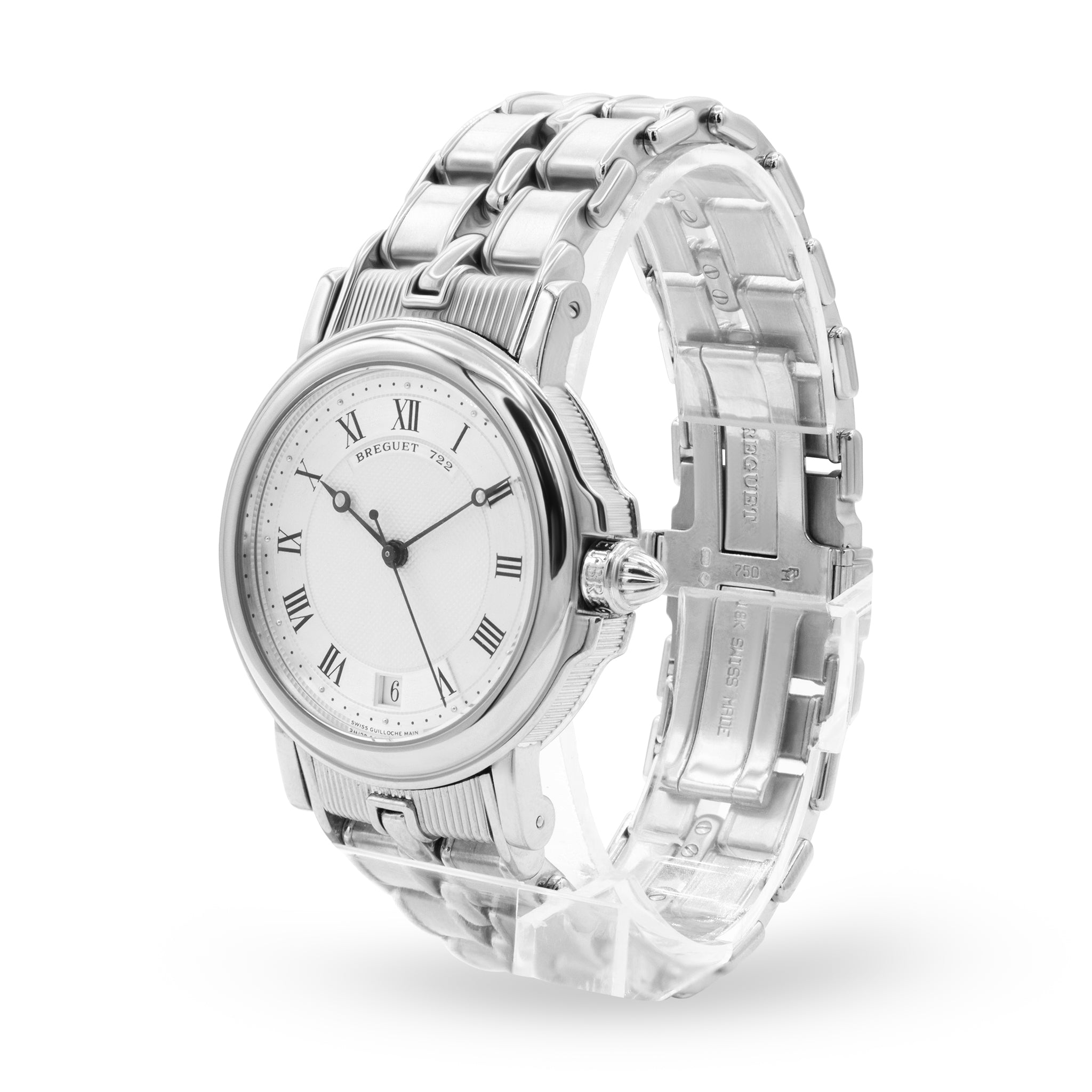 DRAFT Marine White Gold Watch (722) 7221
