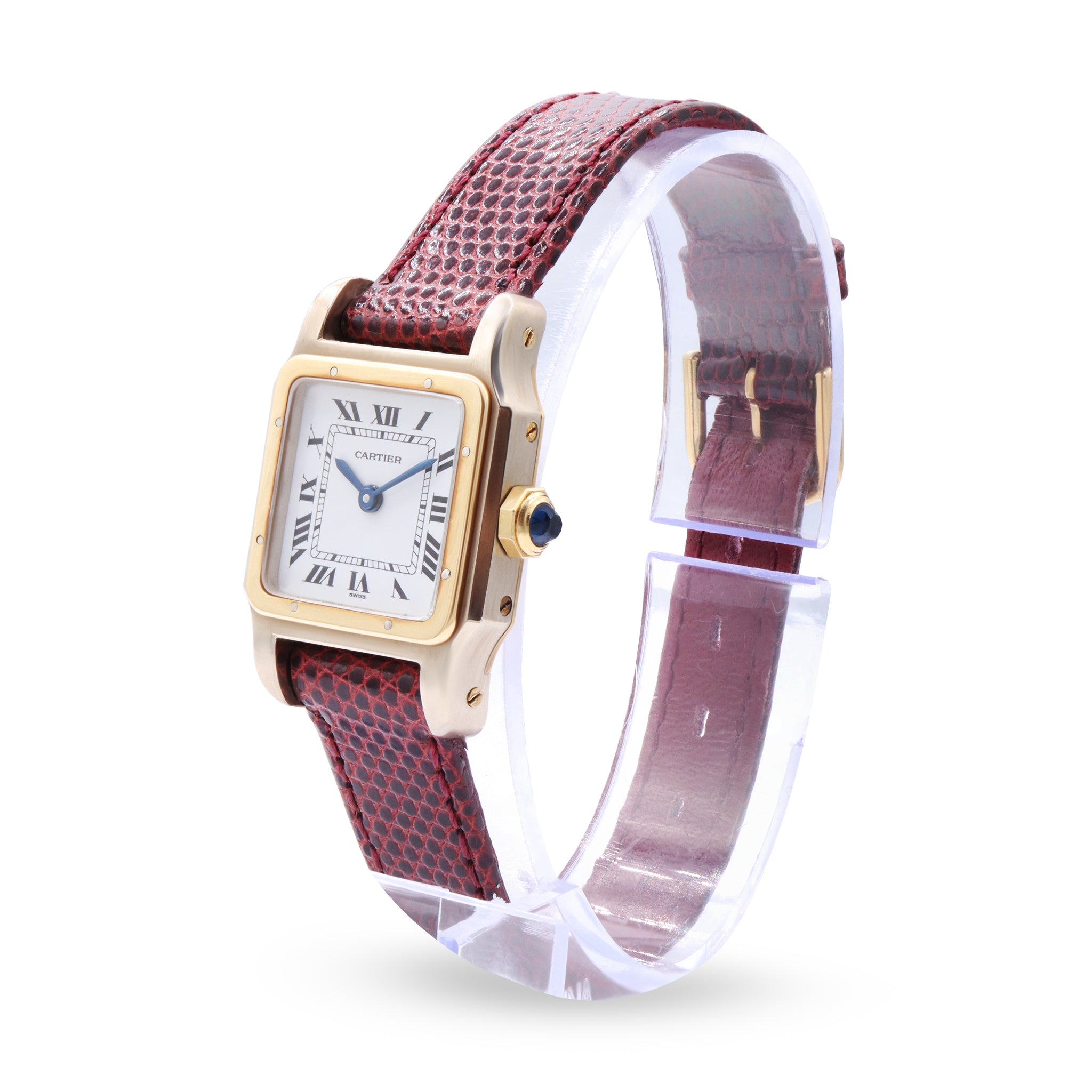 DRAFT Burgundy Band with Square Dial 782260090