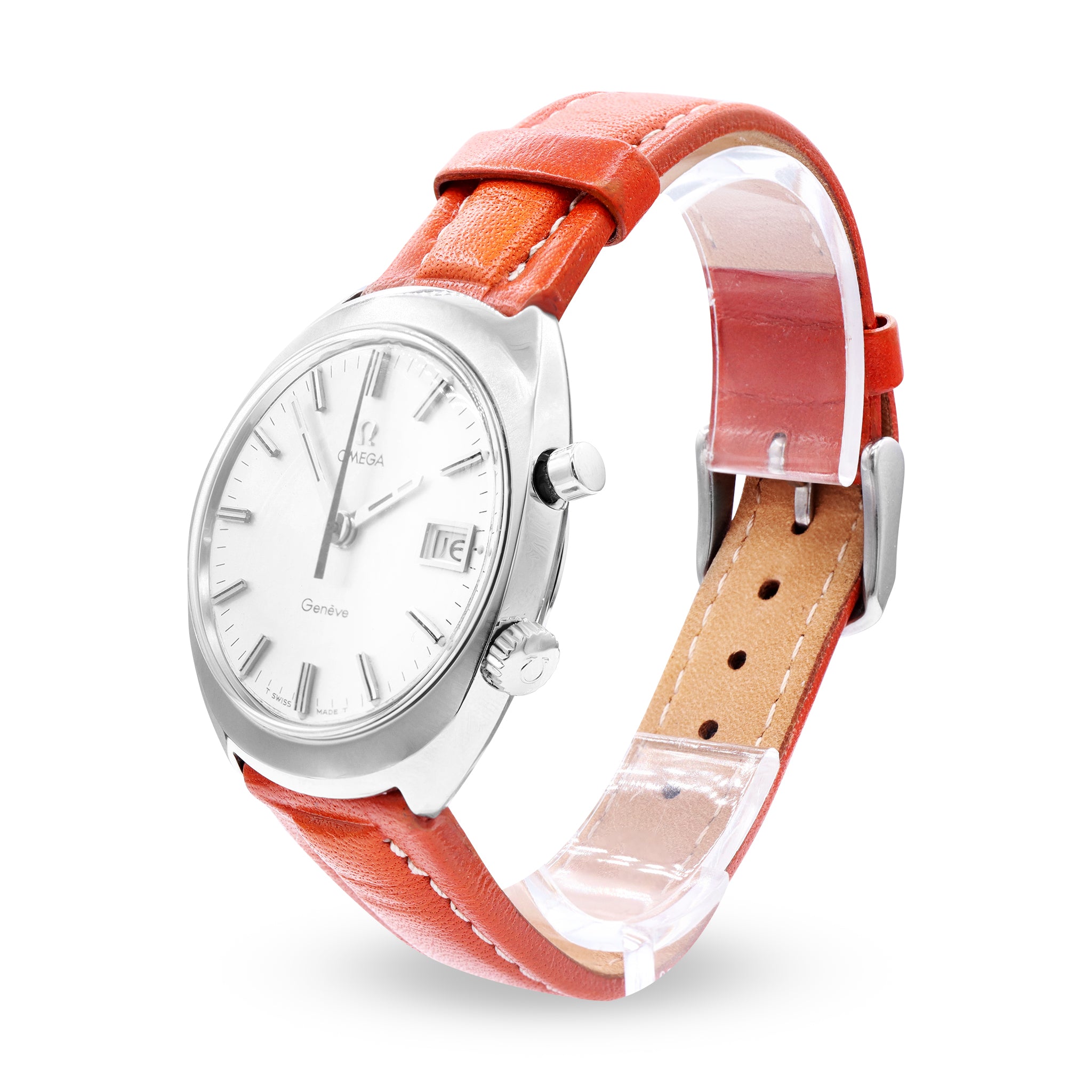 DRAFT  Light Leather Band Silver Dial 22919