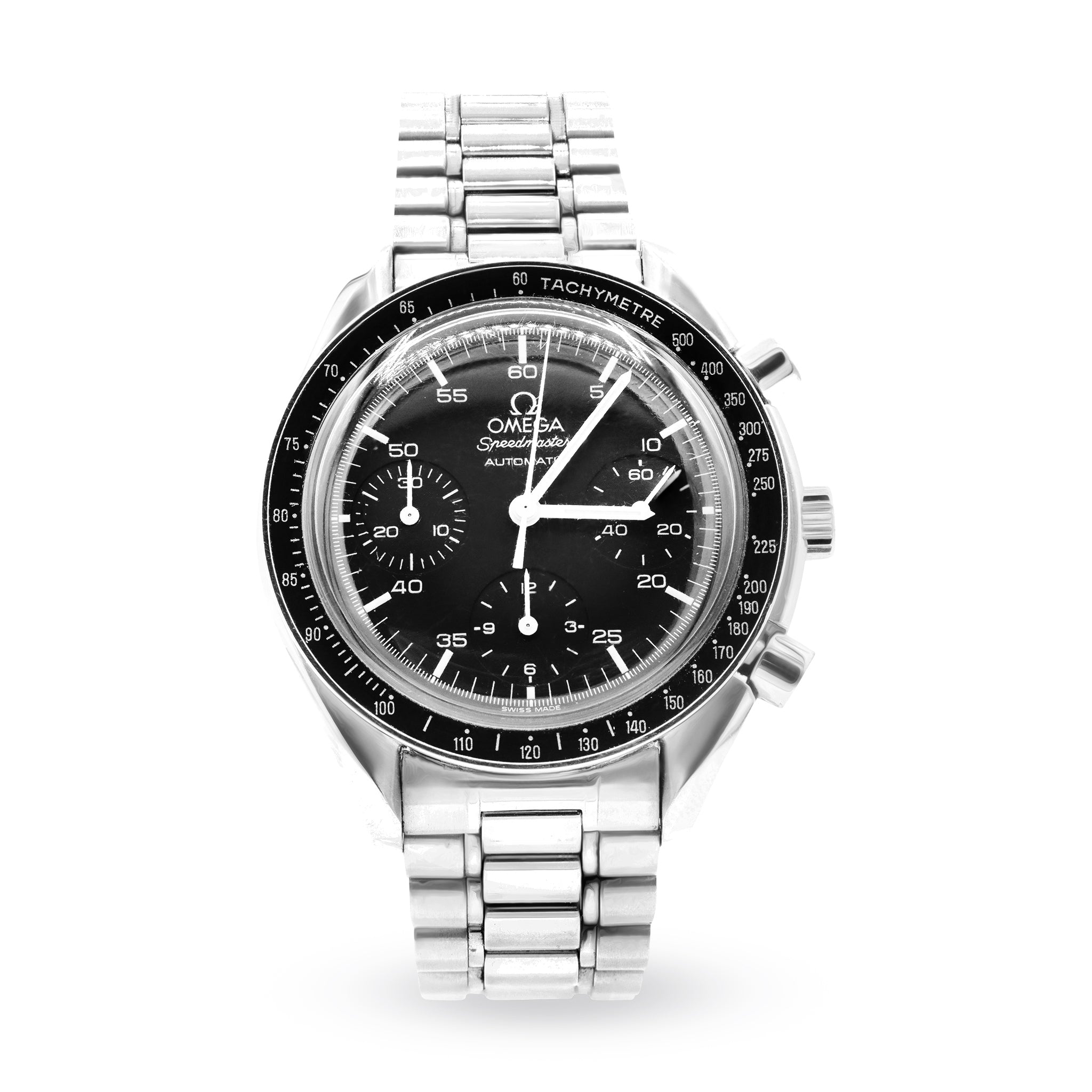 Speedmaster Reduced Chronograph Black Dial