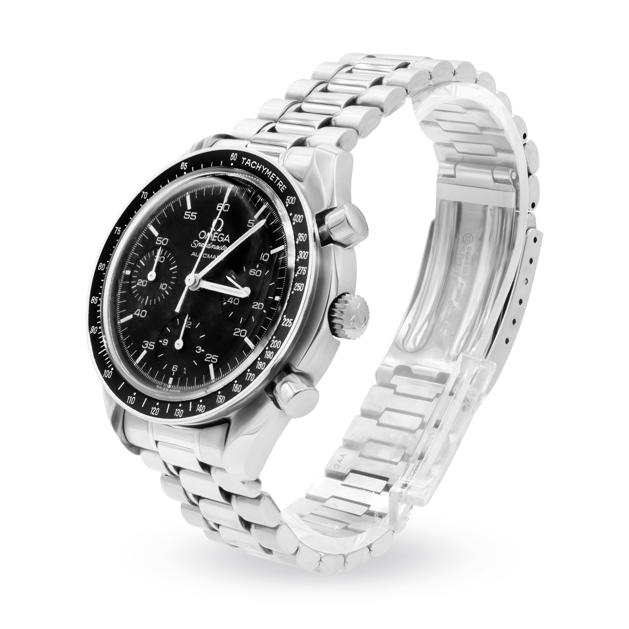 Speedmaster Reduced Chronograph Black Dial