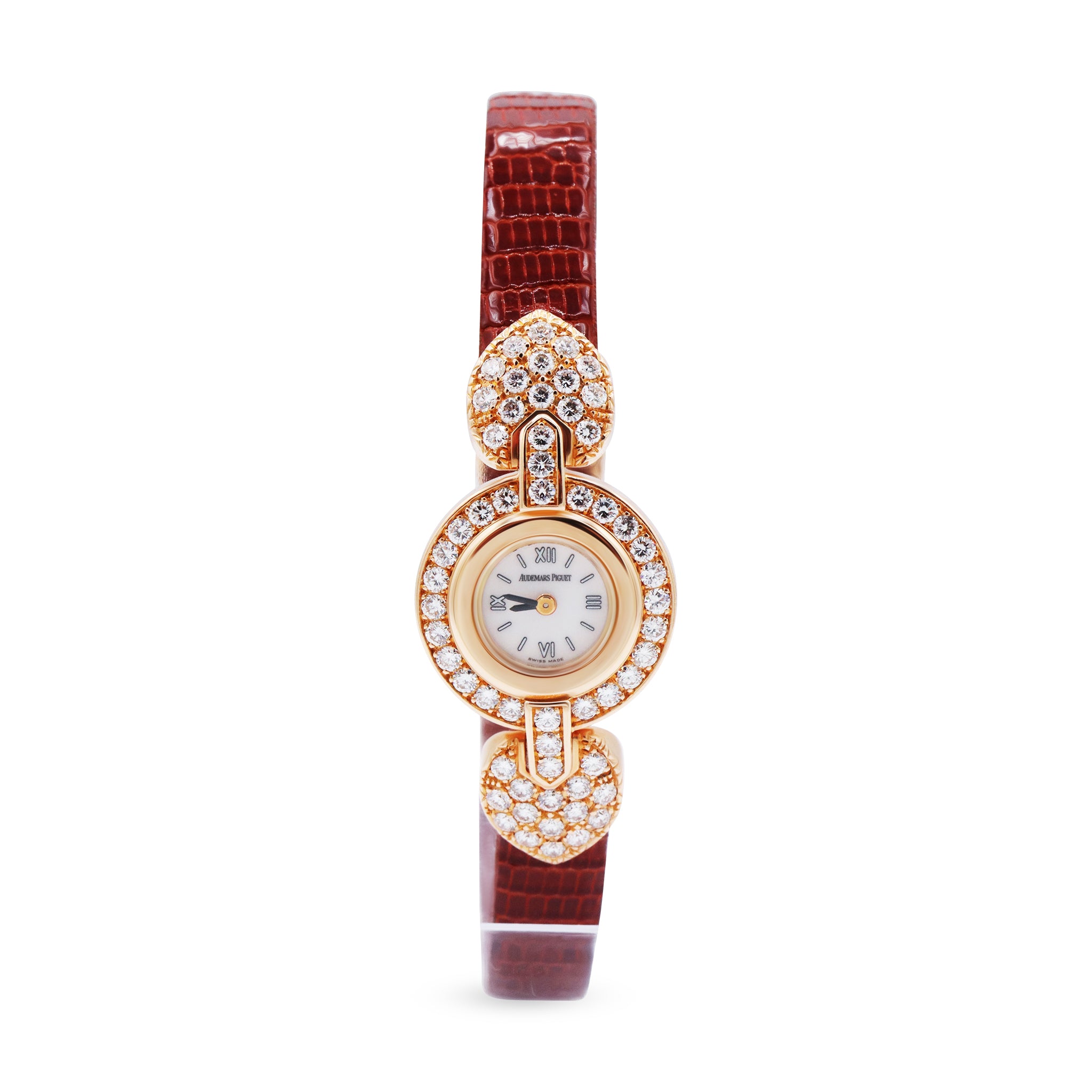 ROSE GOLD WHITE DIAL WITH DIAMOND
