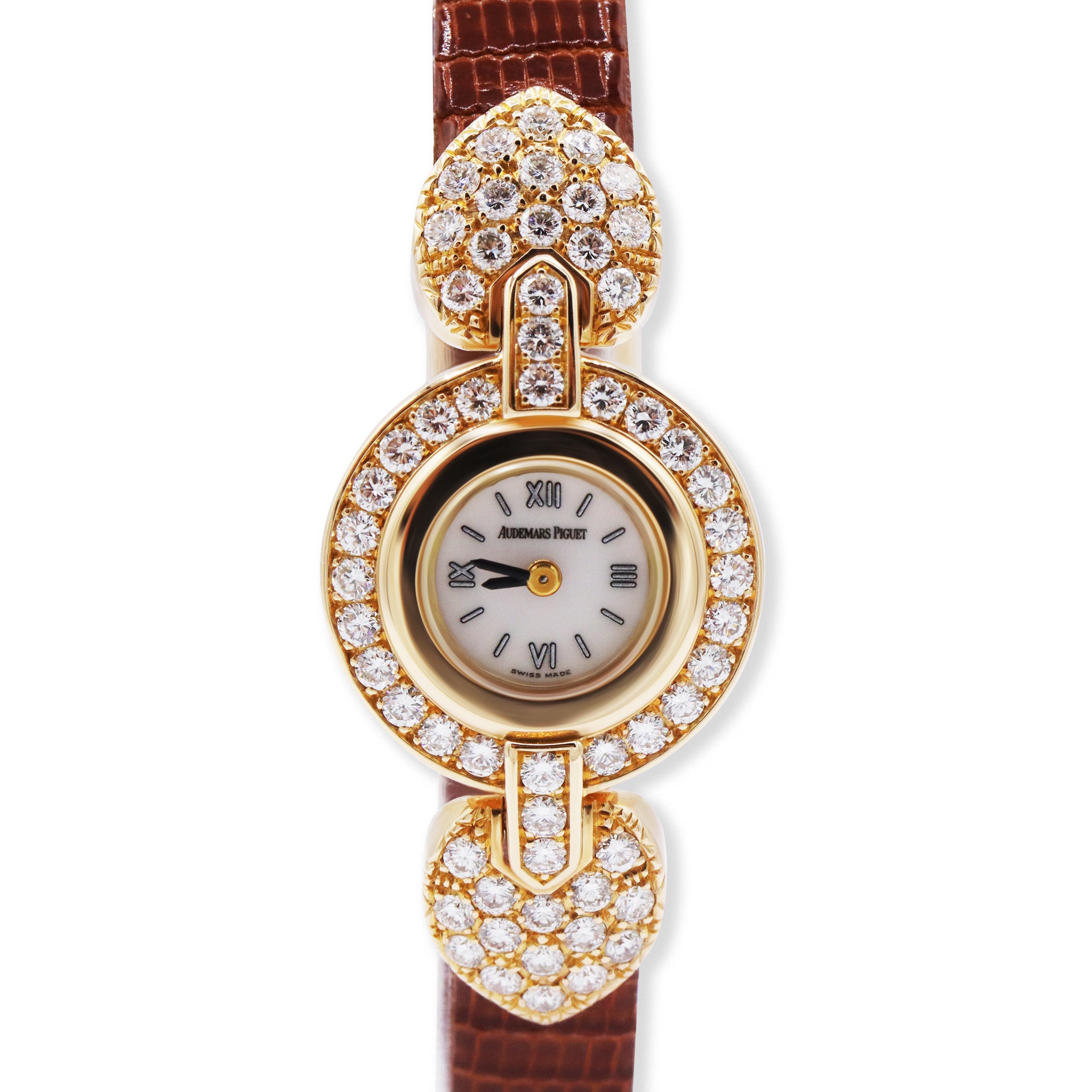 ROSE GOLD WHITE DIAL WITH DIAMOND