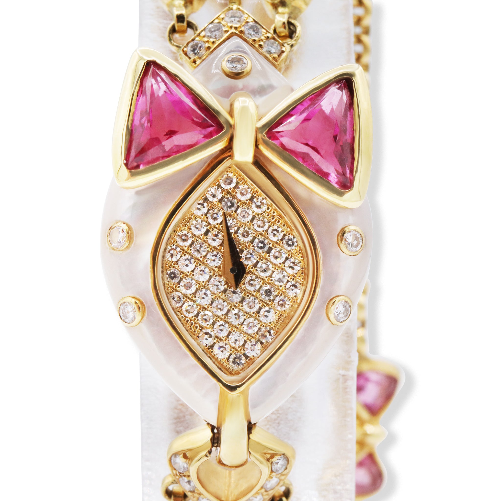 RIBBON YELLOW GOLD WITH DIAMONDS DIAL