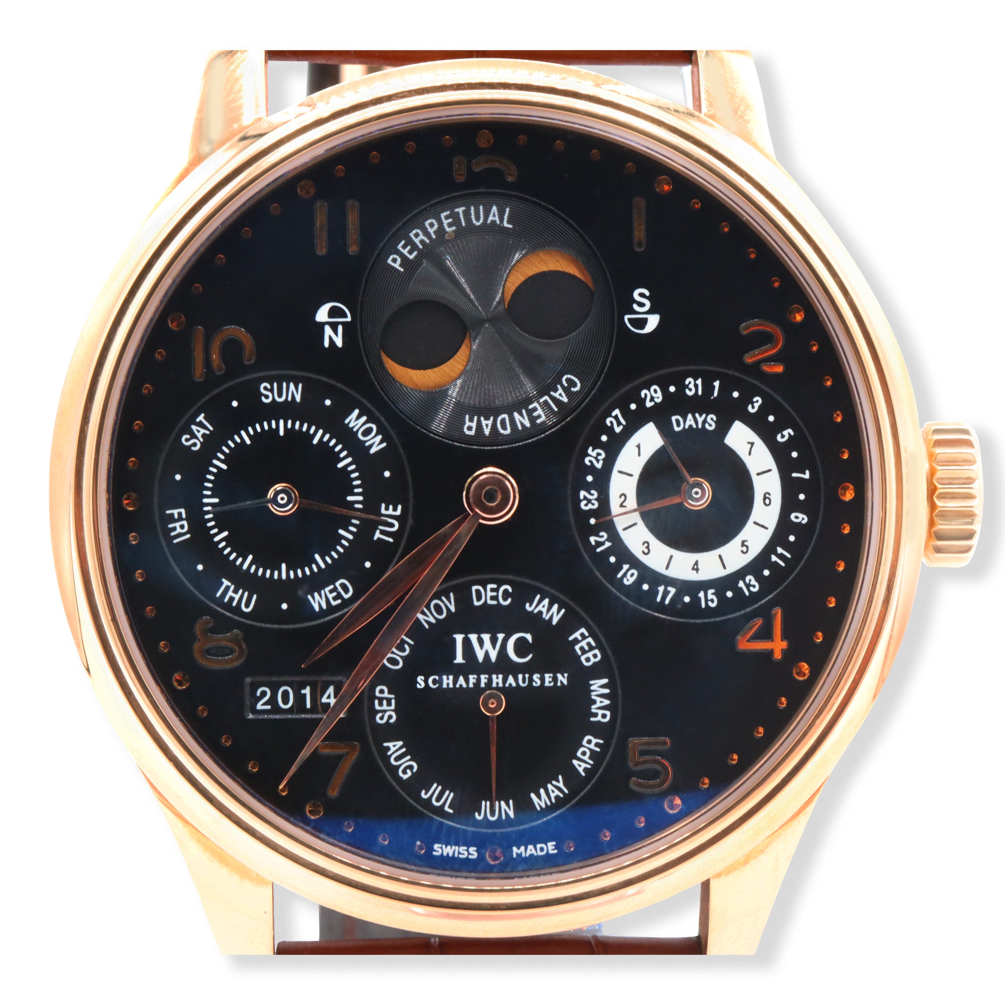 PORTUGUESE PERPETUAL CALENDAR RG WATCH