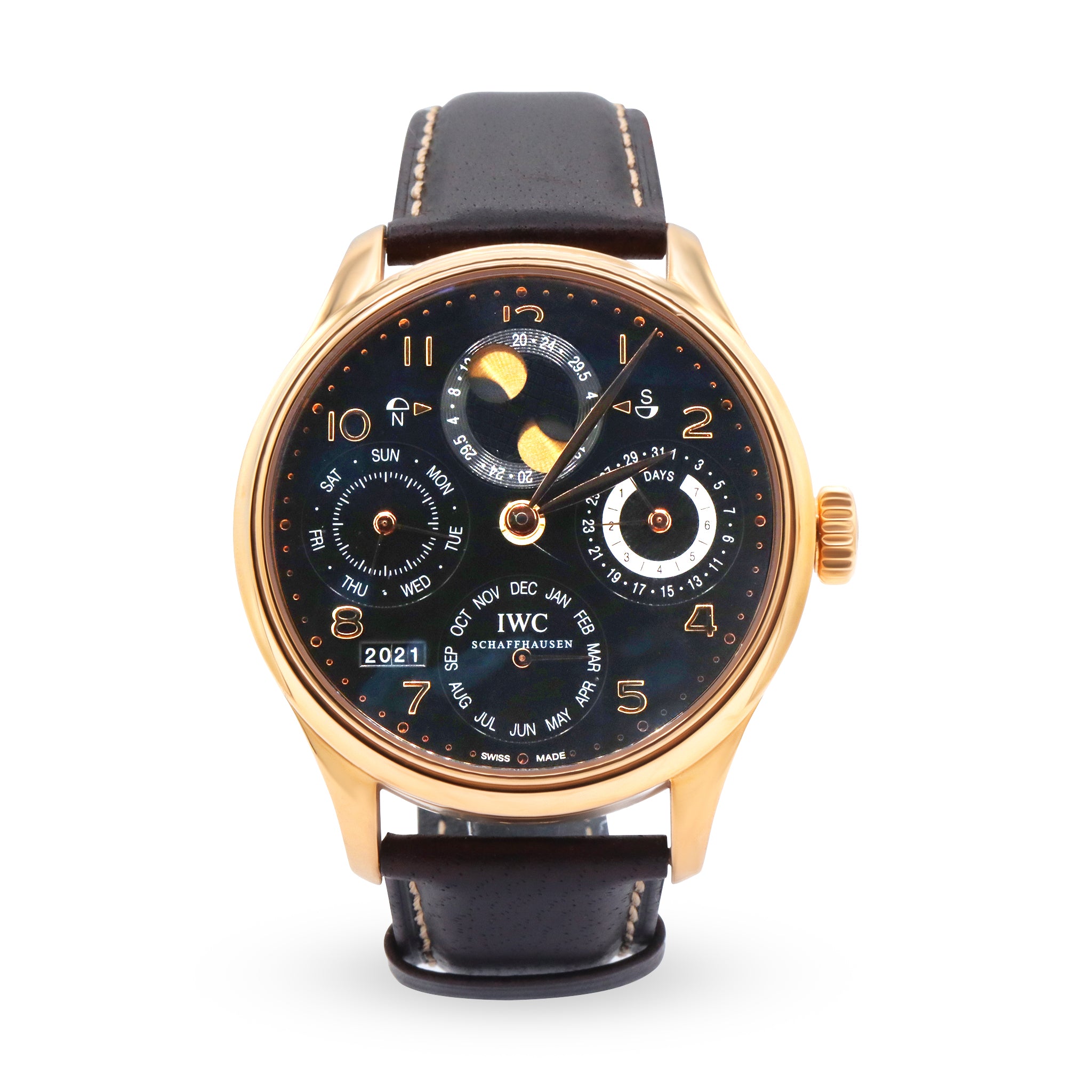 PORTUGUESE PERPETUAL CALENDAR RG WATCH