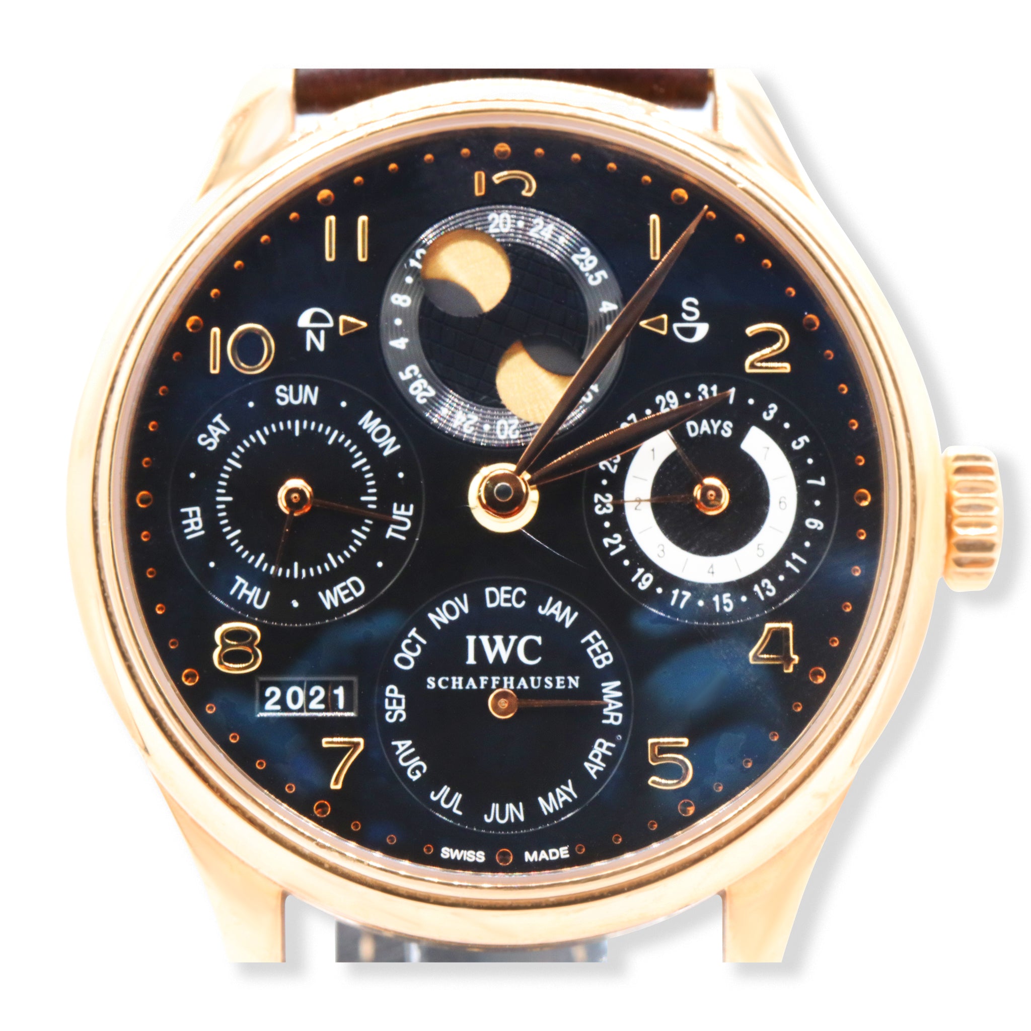 PORTUGUESE PERPETUAL CALENDAR RG WATCH