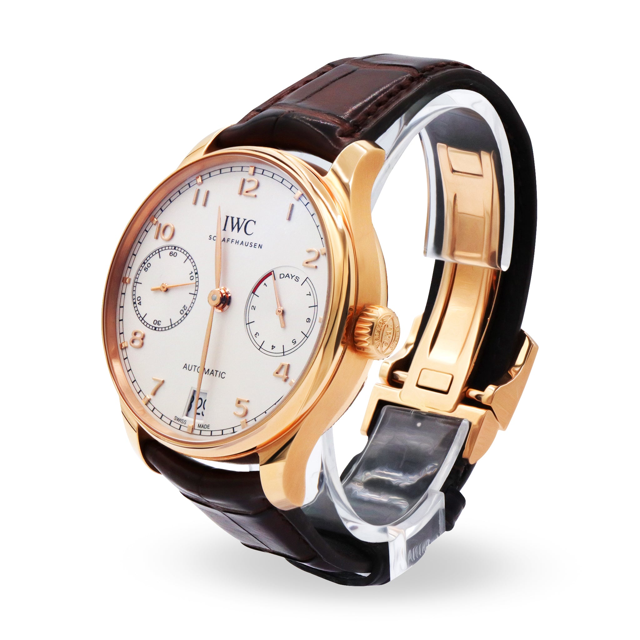 PORTUGUESE SCHAFFHAUSEN 18K ROSE GOLD