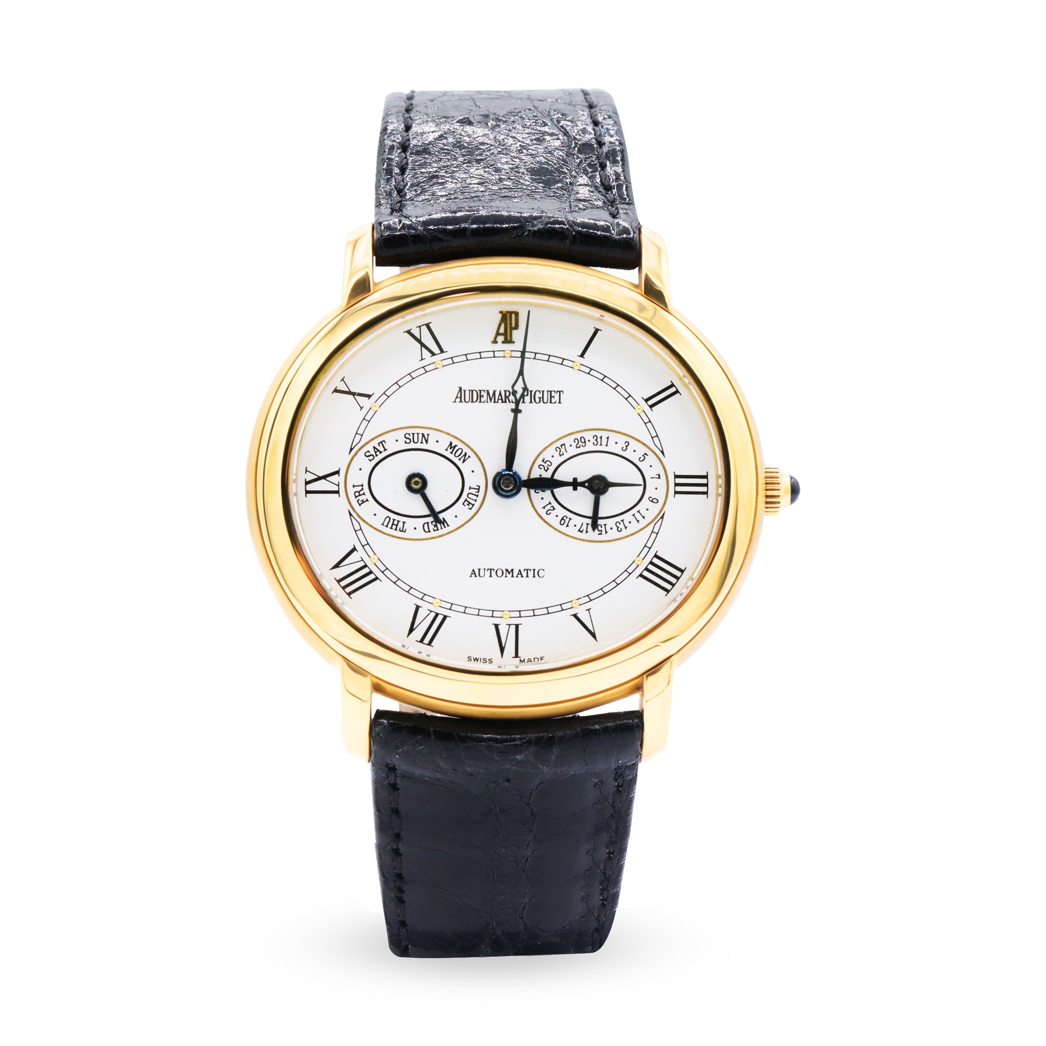 MILLENARY 18K YG DAY DATE YG D.38mm