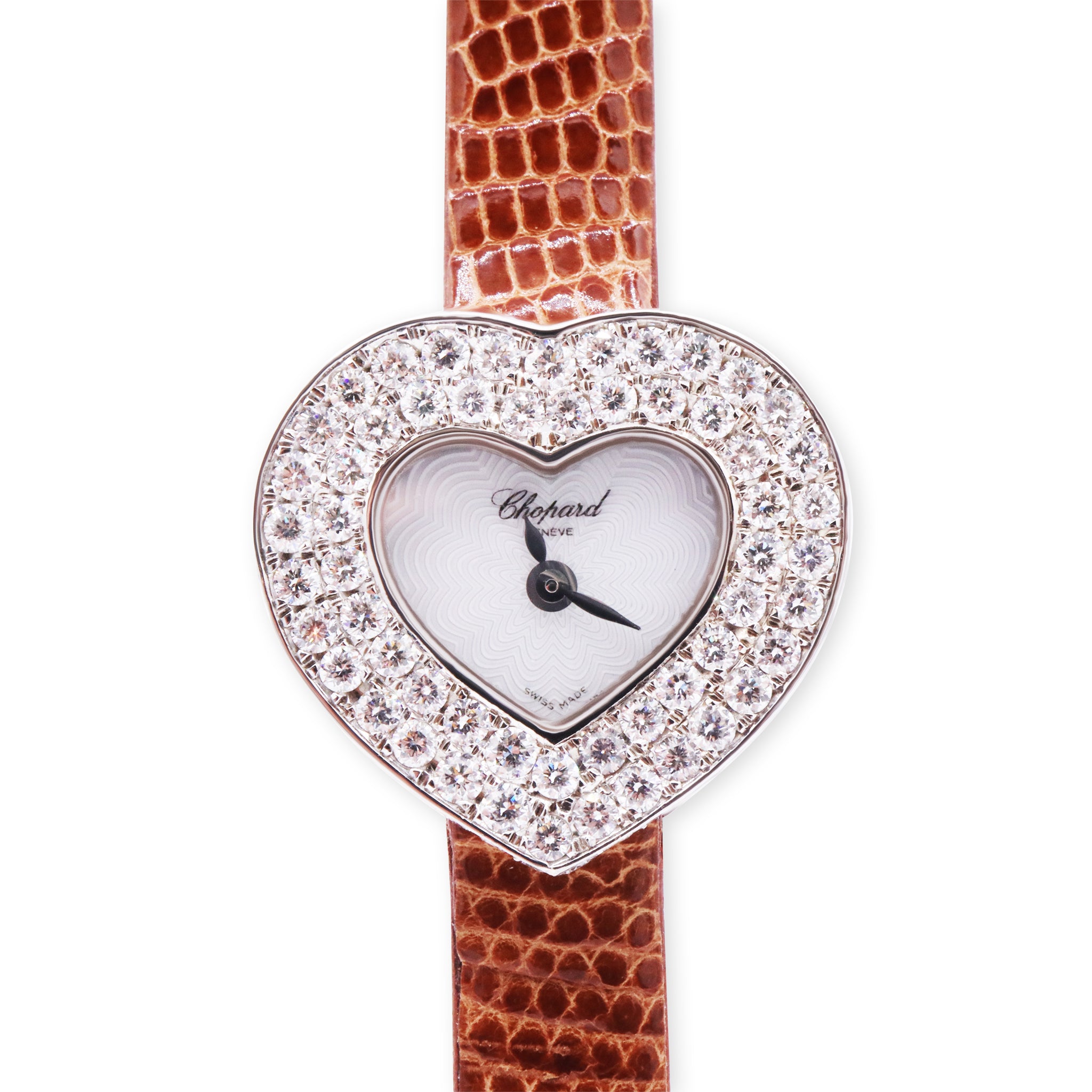 WG HEART SHAPE DIAL WITH DIAMONDS